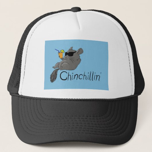 chinchillin truckerkappe (Vorderseite)
