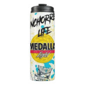 Chinchorreo Vibes Thermosbecher (Vorderseite)