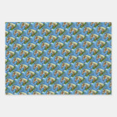 CHINCOTEAGUE CHRISTMAS PONIES, SCHLACHGELLEN & SPI GESCHENKPAPIER SET (Vorderseite 2)