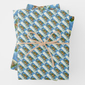 CHINCOTEAGUE CHRISTMAS PONIES, SCHLACHGELLEN & SPI GESCHENKPAPIER SET (Beispiel)