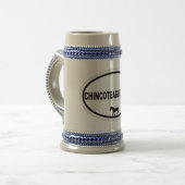 Chincoteague Insel Bierglas (Vorderseite Links)