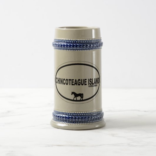 Chincoteague Insel Bierglas (Mittel)