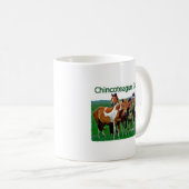 Chincoteague Insel (Ponys) Kaffeetasse (VorderseiteRechts)
