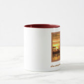 Chincoteague Insel-Sonnenuntergang-Kaffee-Tasse Tasse (Zentrum)