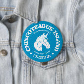 Chincoteague Island (Pony) Button (Beispiel)