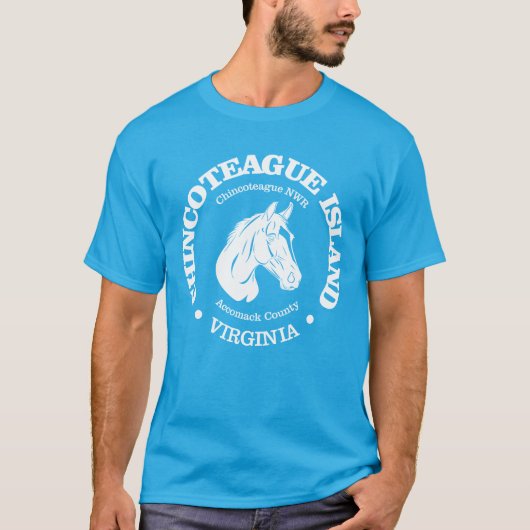 Chincoteague Island (Pony) T-Shirt (Vorderseite)