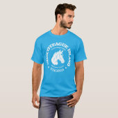 Chincoteague Island (Pony) T-Shirt (Vorne ganz)