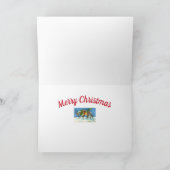 CHINCOTEAGUE PONIES & CHRISTMAS WISHES Verse Feiertagskarte (Innenseite)