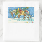 CHINCOTEAGUE PONIES & HOLIDAY WISHER HORSE STICKER (Tasche)