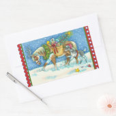 CHINCOTEAGUE PONIES & HOLIDAY WISHER HORSE STICKER (Umschlag)