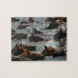 Chincoteague Pony Swim Puzzle
