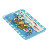 CHINCOTEAGUE PONY, URLAUBSCHRISTMAS PORSE MAGNET (Rechte Seite)