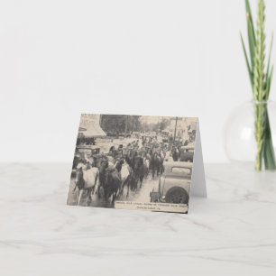 Chincoteague Pony Vintag 1941 Postcard Karte