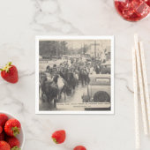 Chincoteague Pony Vintag 1941 Postcard Serviette (Beispiel)