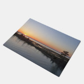 Chincoteague Sunset I Virginia Landschaft Fußmatte (Schrägansicht)