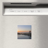 Chincoteague Sunset I Virginia Landschaft Magnet (In Situ (Geschirrspüler))