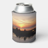 Chincoteague Sunset II Virginia Landschaft Dosenkühler (Kanne Rückseite)