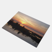 Chincoteague Sunset II Virginia Landschaft Fußmatte (Schrägansicht)
