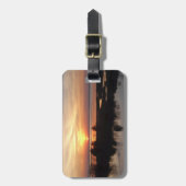 Chincoteague Sunset II Virginia Landschaft Gepäckanhänger (Vorderseite vertikal)