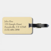 Chincoteague Sunset II Virginia Landschaft Gepäckanhänger (Rückseite horizontal)