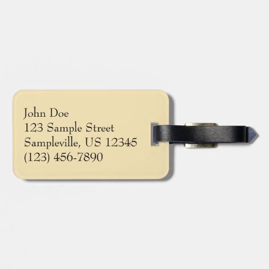 Chincoteague Sunset II Virginia Landschaft Gepäckanhänger (Rückseite horizontal)