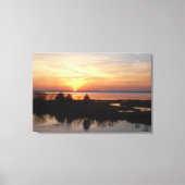 Chincoteague Sunset II Virginia Landschaft Leinwanddruck (Vorderseite)