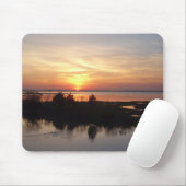 Chincoteague Sunset II Virginia Landschaft Mousepad (Mit Mouse)