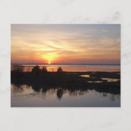 Chincoteague Sunset II Virginia Landschaft Postkarte