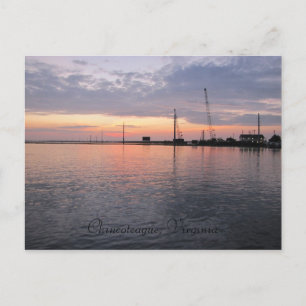 Chincoteague, Virginia Postkarte