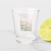 Chincoteague Virginia Schnapsglas (Rückseite)