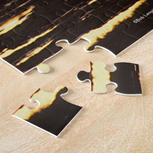 Chincoteague Walking in water at Sunset Puzzle (Seite)