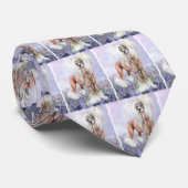 Chine Crested Blue Bonnets Krawatte (Gerollt)