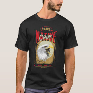 Chine Native American Eagle Spirit Vintage Ehre T-Shirt