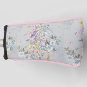 Chine soirée, Toile, Naturszene, antique, muster, Golf Headcover (Vorderseite)