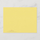 Chines Ox New Year 2021 Firecrackers Card Einladungspostkarte (Rückseite)