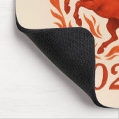 Chinese 2026 Fiery Horse Mousepad (Ecke)