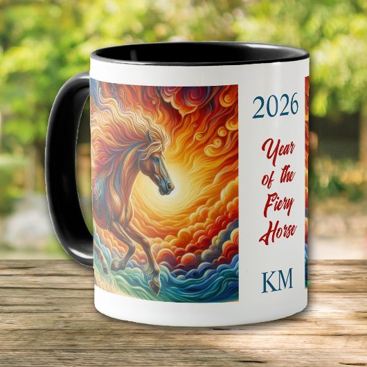 Chinese 2026 Year of the Fiery Horse Tasse