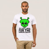 CHINESE BUFFET ALIEN T - SHIRT (Vorne ganz)