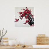 Chinese Cherry Blossom Poster (Küche)