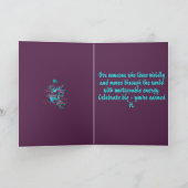 Chinese Cloud Dragon Mythical Rain Maker Creature Karte (Innenseite)