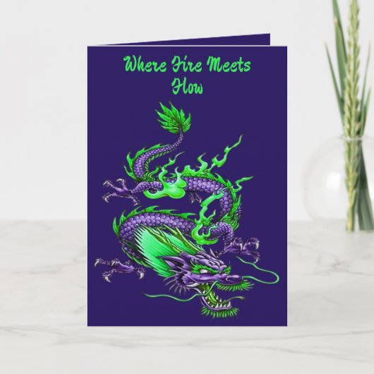 Chinese Coiling Dragon Mythical Time Controlling   Karte (Vorderseite)