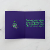 Chinese Coiling Dragon Mythical Time Controlling   Karte (Innenseite)