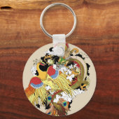 Chinese dragon and phoenix schlüsselanhänger (Vorderseite)