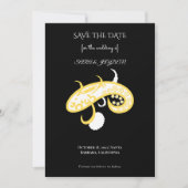 Chinese Dragon Art – Mandala Paisley Boho Poster Save The Date (Vorderseite)