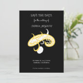 Chinese Dragon Art – Mandala Paisley Boho Poster Save The Date (Stehend Vorderseite)