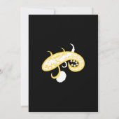 Chinese Dragon Art – Mandala Paisley Boho Poster Save The Date (Rückseite)