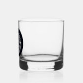 Chinese Dragon in Black and White Personalized Whiskyglas (Links)