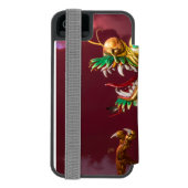 Chinese dragon incipio iPhone Geldbeutel-Hülle (Folio Rückseite)
