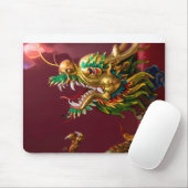 Chinese dragon mousepad (Mit Mouse)