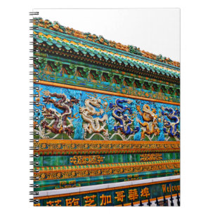 Chinese Dragons Notizblock